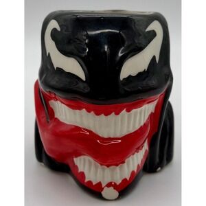 Marvel Venom Sculpted Ceramic 3D Face Coffee Mug 16oz